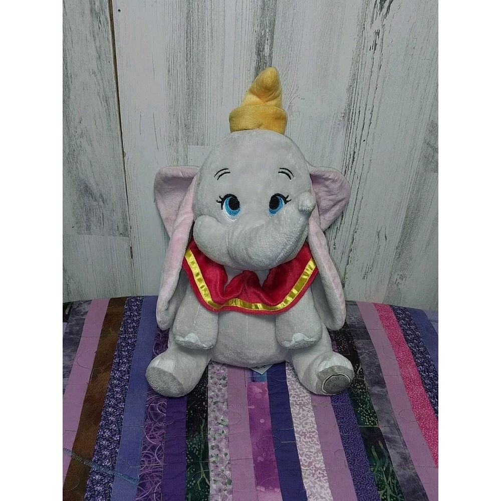 Disney Store Plush Stuff Circus Elephant Animal 15" Dumbo